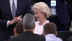 Ursula von der Leyen is re-elected European Commission president by large majority Instructional Video