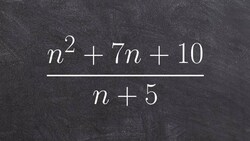 Learning how to divide polynomials using long division Instructional Video