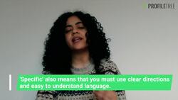 SMART - Specific Instructional Video