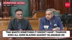 FULL SPEECH: Tharoor Mocks Pak's Kashmir 'Dream' In Guyana | 'They Want Something They Don't Have' News Clip