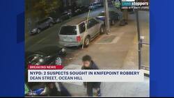 NYPD: Suspects wanted for robbing man at knifepoint in Ocean Hill News Clip