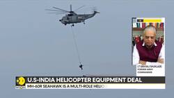 US Approves Sale Of MH-60R Seahawk Helicopter Equipment To India | World News | WION News Clip