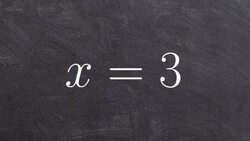 Learn how to graph a vertical line when x equals a number Instructional Video