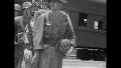 Wounded US soldiers in South Korea at start of Korean War News Clip