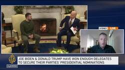 Biden and Trump each secured enough delegates for their parties' presidential nominations News Clip