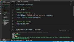 Node.js API Masterclass with Express and MongoDB - Mongoose Error Handling [2] Instructional Video