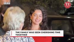 SACHIN,SARA & ANJALI TENDULKAR WITH FAMILY SPOTTED AT BANDRA News Clip