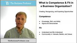Competence and Fit - Career Development Instructional Video
