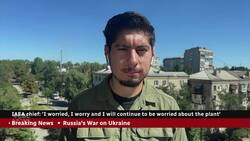 UN inspection team tours nuclear plant for 2nd day amid shelling News Clip