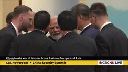 Putin, Modi and Xi meet at China summit News Clip