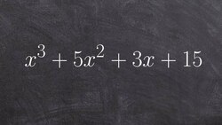 Factoring Blitz # 2 - Factoring by grouping - Online Tutor Instructional Video