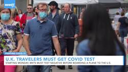 U.K. Visitors Must Test Negative For COVID Before Traveling To U.S. News Clip