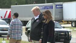 Trump visits 23 crosses left for tornado victims Instructional Video