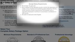 How to Get a Notary Public License Instructional Video