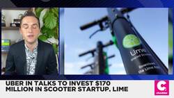 Uber in Talks to Invest $170 Million in Scooter Startup Lime News Clip