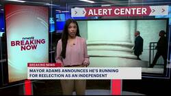 NYC Mayor Eric Adams will skip the Democratic primary and run for reelection as an independent News Clip