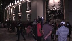 CLEAN : Honduras: supporters of Xiomara Castro gather outside Congress News Clip