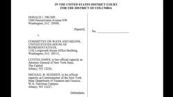 Trump sues House panel, NY to protect tax returns Instructional Video