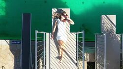 Woman with sunglasses Stock Footage