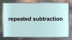 Dividing by 6, 7, and 8 Instructional Video