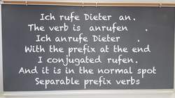 German Separable Prefix Verb Song - Lied - Deutsch lernen Instructional Video
