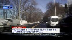 Thunderbolt 12: Driving conditions after the first snowfall in Westchester News Clip