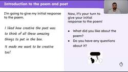 Reading and responding to 'The Magic Box' by Kit Wright Instructional Video