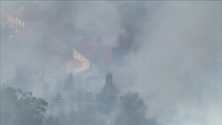 Homes outside London catch fire as Britain records highest ever temperature News Clip