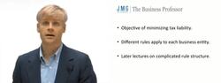 Business Taxation - Business Entities Instructional Video