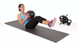 How to Do Medicine Ball Side Twists or Rotations Instructional Video