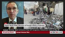 Palestinian statehood needed for peace, says Norway's foreign affairs minister News Clip