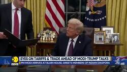 PM Modi's US visit: Eyes on tariffs and trade ahead of Modi-Trump talks News Clip