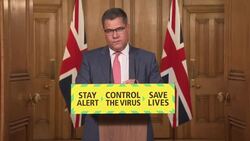 Alok Sharma answers questions at daily coronavirus press conference News Clip