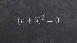 Solve an equation by factoring Instructional Video