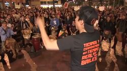 VOICED : Batucada en Bogota en octavo dia de protestas contra gobierno de Duque News Clip