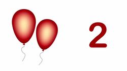 Counting Balloons: A Fun Math Activity for Kids Instructional Video
