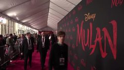 CLEAN : Mulan premieres in Los Angeles with a full Asian cast News Clip