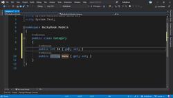 The Complete Guide to ASP.NET Core MVC (.NET 5) - Add Category Model and push to DB Instructional Video