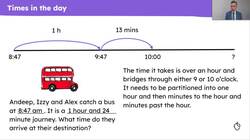Solve problems involving converting between units of time Instructional Video