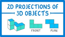GCSE Maths - 2D Projections Of 3D Objects #115 Instructional Video