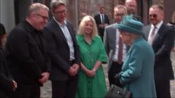 Queen visits Coronation Street set to mark 60 years of soap News Clip
