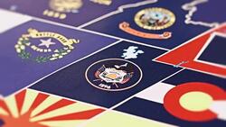 Utah from USA States Stock Footage