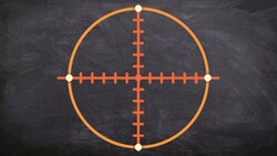 How to write the equation of a circle when center is at the origin and radius is given Instructional Video