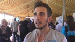 World-famous pianist launches music therapy for refugees News Clip