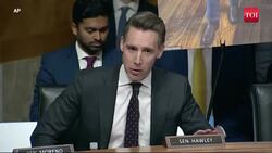 'Remain In Mexico': Josh Hawley Goads DHS Pick Kristi Noem As They Blast Biden Border Policy News Clip