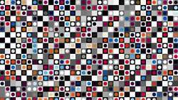 Moving abstract geometric pattern. Stock Footage