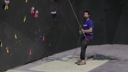 How to Take & Catch a Lead Fall for Indoor Climbing Instructional Video