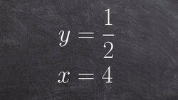Applying direct variation to a proportion so solve for the missing variable Instructional Video