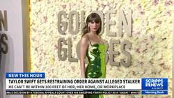 Taylor Swift gets restraining order against alleged stalker News Clip