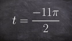 Evaluate the six trigonometric functions for the given real number Instructional Video